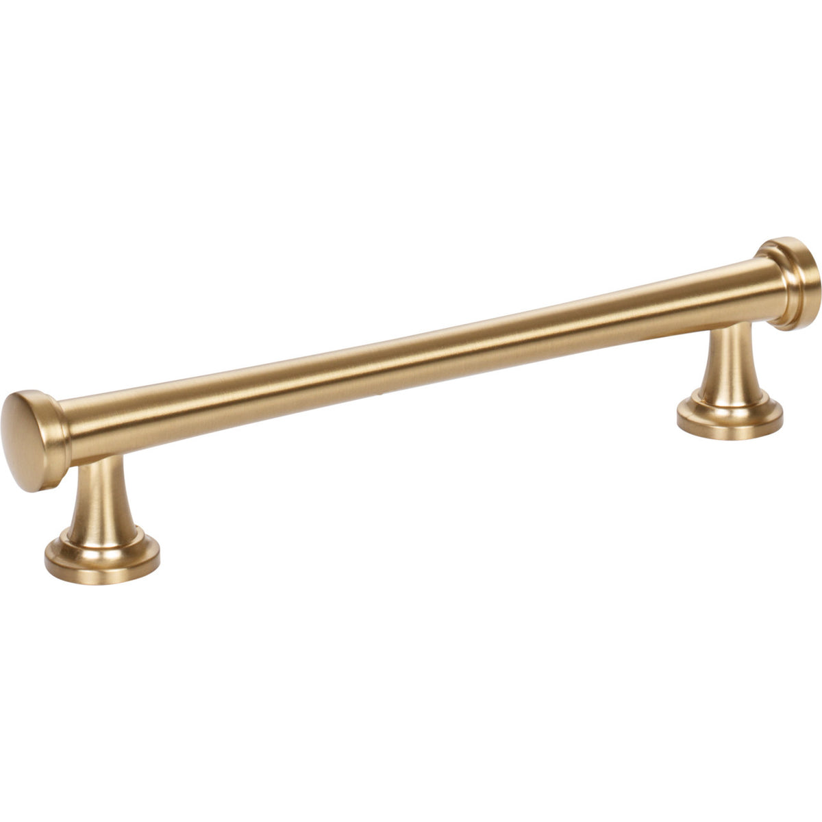 Atlas 350-WB: 5-1/16" cc Browning Cabinet Pull - Warm Brass