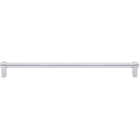 Top Knobs TK3215PC: 12" cc Lawrence Cabinet Pull - Polished Chrome