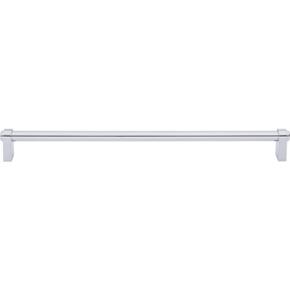 Top Knobs TK3215PC: 12" cc Lawrence Cabinet Pull - Polished Chrome