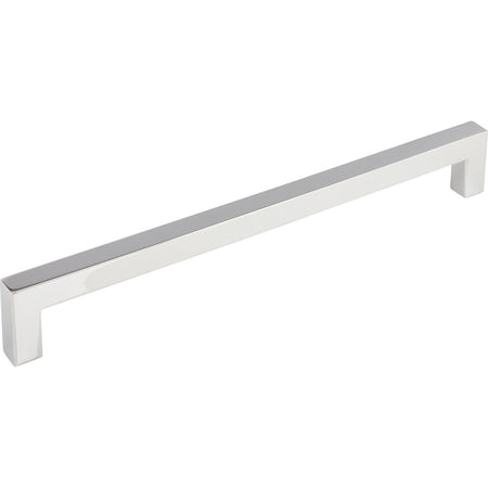 Top Knobs TK165PC: 18" cc Square Bar  Cabinet Pull - Polished Chrome