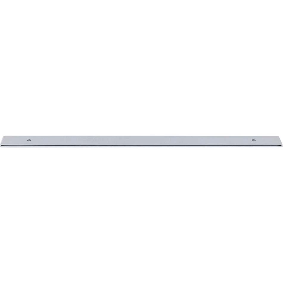 Top Knobs TK3286PC: 1" Radcliffe  Backplate - Polished Chrome