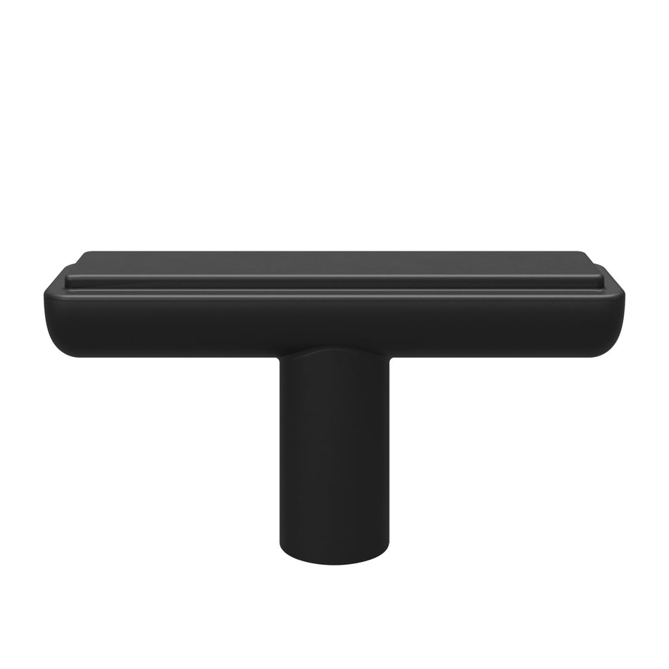 Atlas A6031-BL: 2-1/4"  Finderne Cabinet Knob - Matte Black