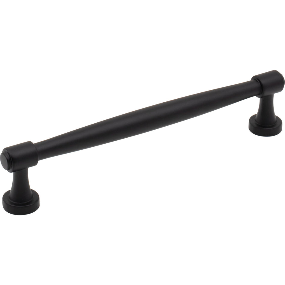 Jeffrey Alexander 132-160MB: 160mm cc Jules Bar Cabinet Pull - Matte Black
