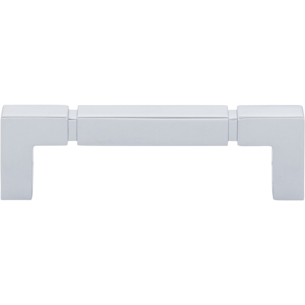 Top Knobs TK3221PC: 3-3/4" cc Langston Cabinet Pull - Polished Chrome