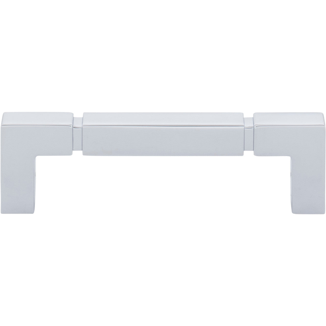 Top Knobs TK3221PC: 3-3/4" cc Langston Cabinet Pull - Polished Chrome