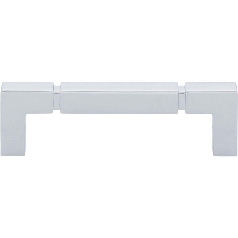Top Knobs TK3221PC: 3-3/4" cc Langston Cabinet Pull - Polished Chrome