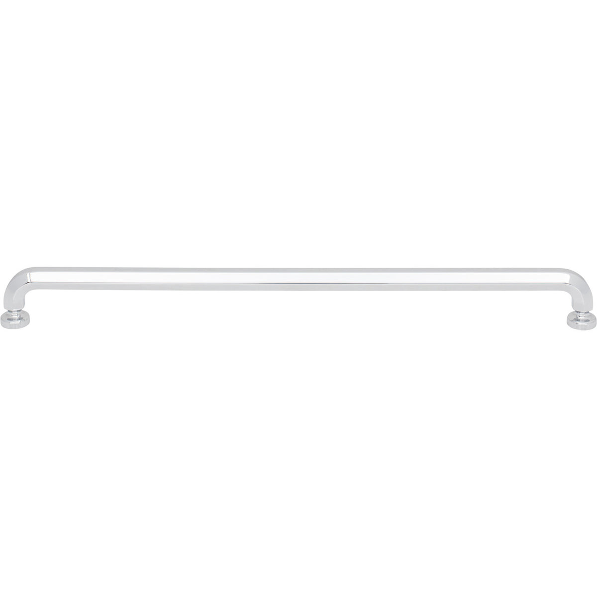 Top Knobs TK3326PC: 12" cc Stanmore D-Handle Cabinet Pull - Polished Chrome