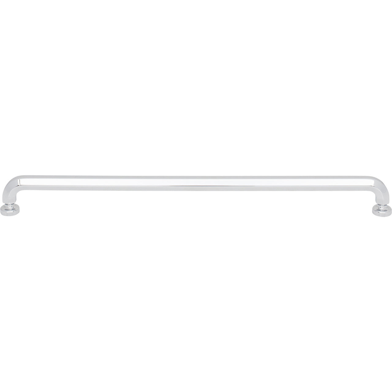 Top Knobs TK3326PC: 12" cc Stanmore D-Handle Cabinet Pull - Polished Chrome