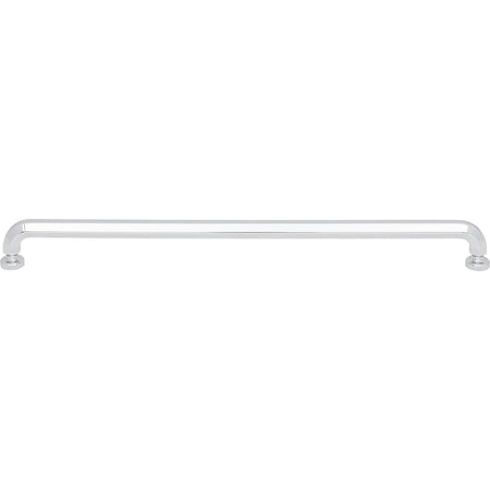 Top Knobs TK3326PC: 12" cc Stanmore D-Handle Cabinet Pull - Polished Chrome