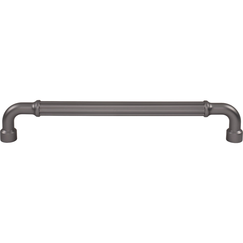 Top Knobs TK3410AG: 18" cc Pemberton Appliance Pull - Ash Gray