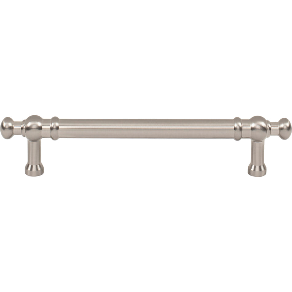 Top Knobs TK3302BSN: 5-1/16" cc Wetherby Cabinet Pull - Brushed Satin Nickel