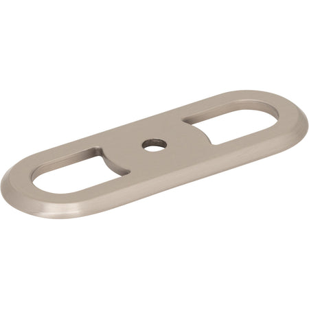 Top Knobs TK3351BSN: 2-3/4" Brockwell Round Backplate - Brushed Satin Nickel