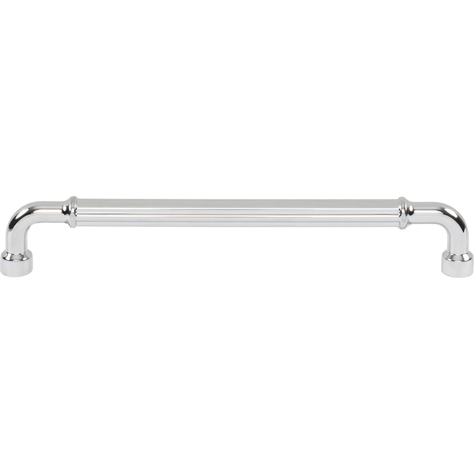 Top Knobs TK3405PC: 7-9/16" cc Pemberton Cabinet Pull - Polished Chrome