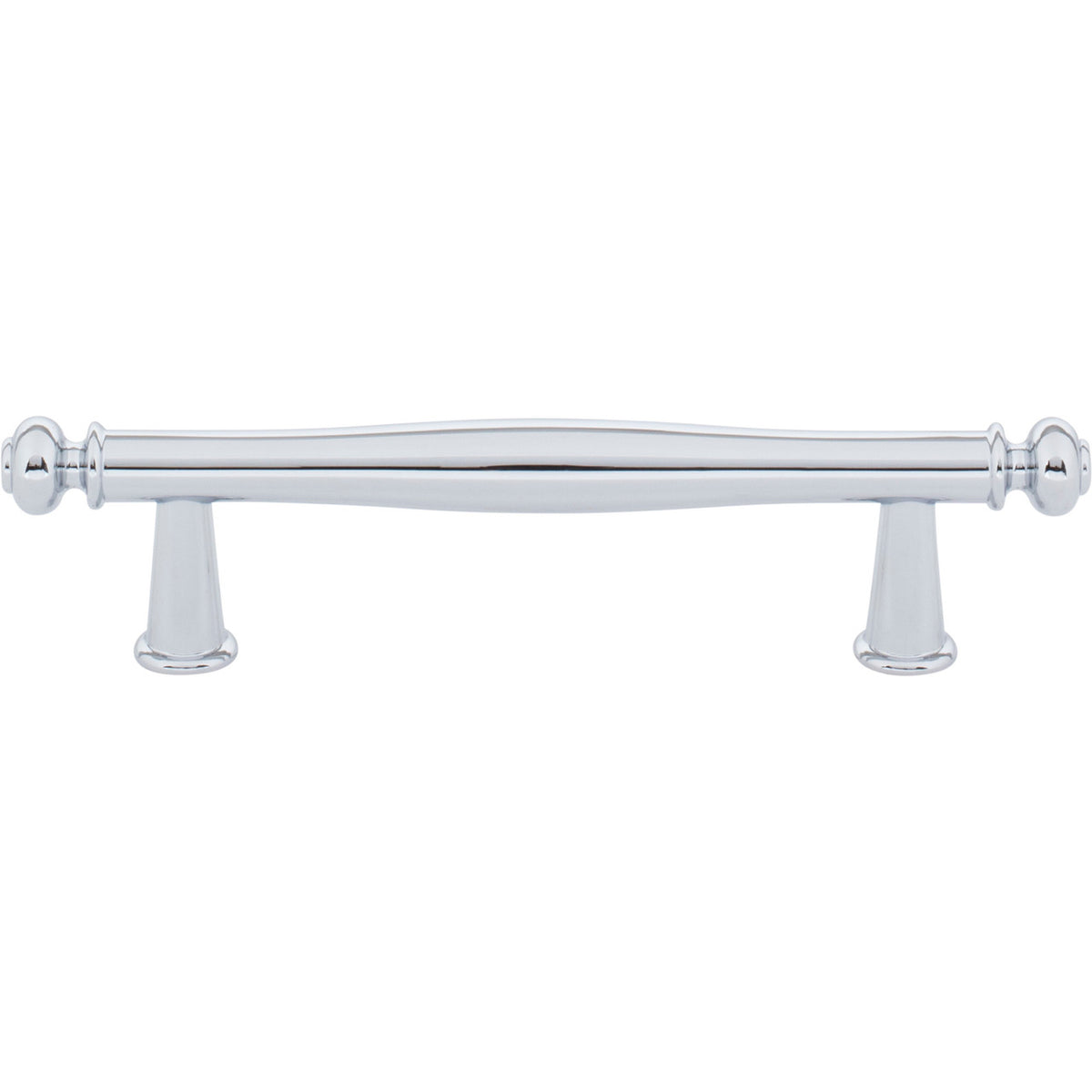 Top Knobs TK3191PC: 3-3/4" cc Coddington Cabinet Pull - Polished Chrome