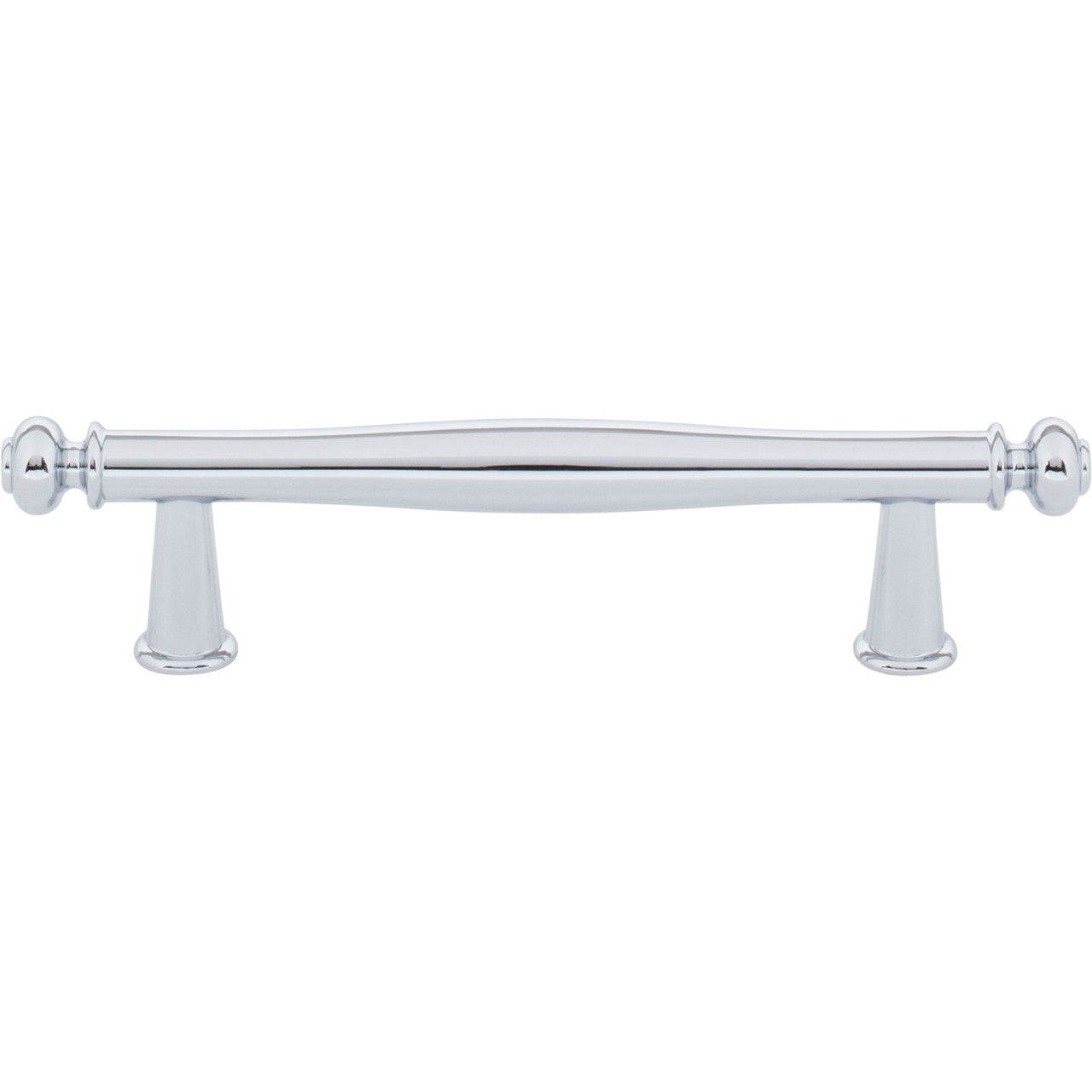 Top Knobs TK3191PC: 3-3/4" cc Coddington Cabinet Pull - Polished Chrome