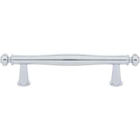 Top Knobs TK3191PC: 3-3/4" cc Coddington Cabinet Pull - Polished Chrome