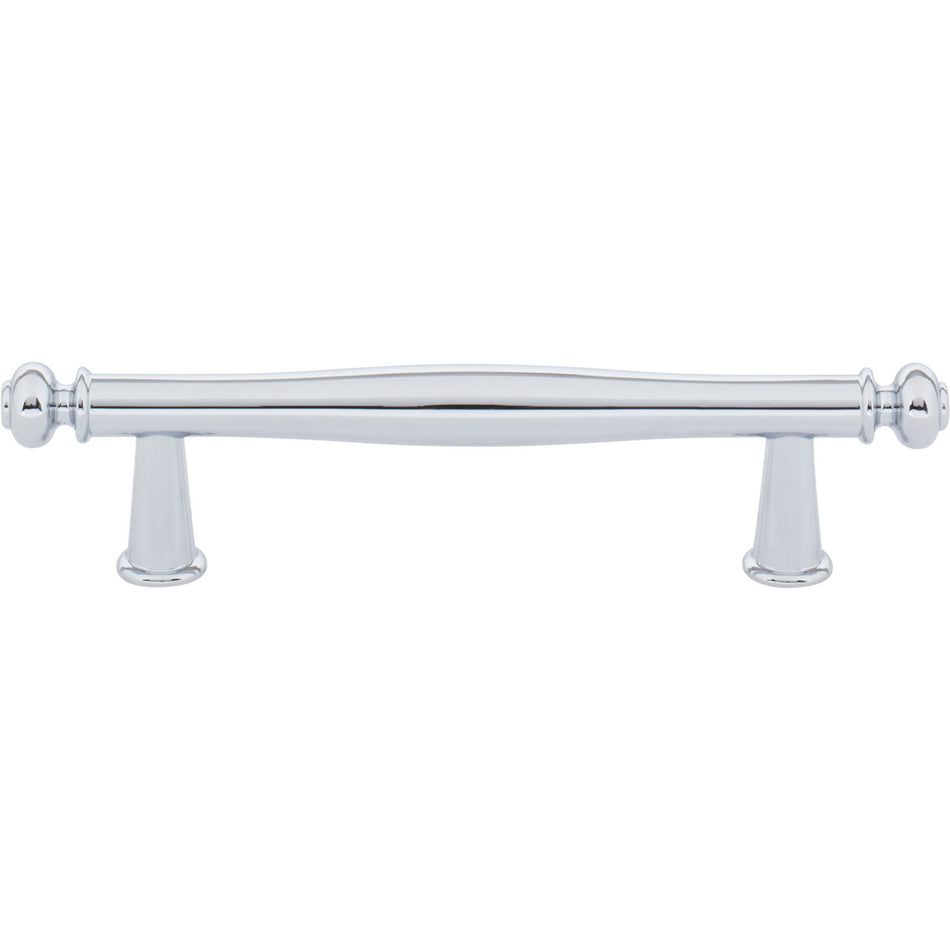 Top Knobs TK3191PC: 3-3/4" cc Coddington Cabinet Pull - Polished Chrome