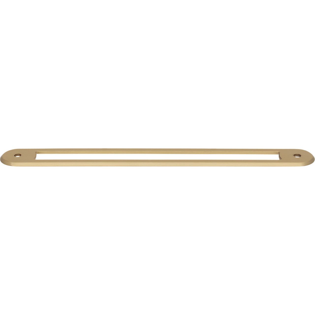 Top Knobs TK3355HB: 7-9/16" Brockwell Oval Backplate - Honey Bronze