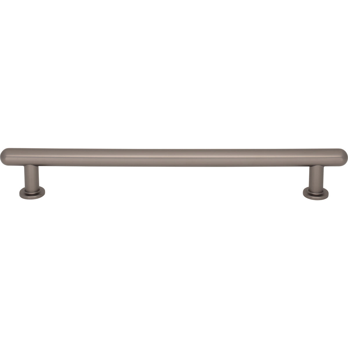 Top Knobs TK3337AG: 12" cc Lambert Appliance Pull - Ash Gray