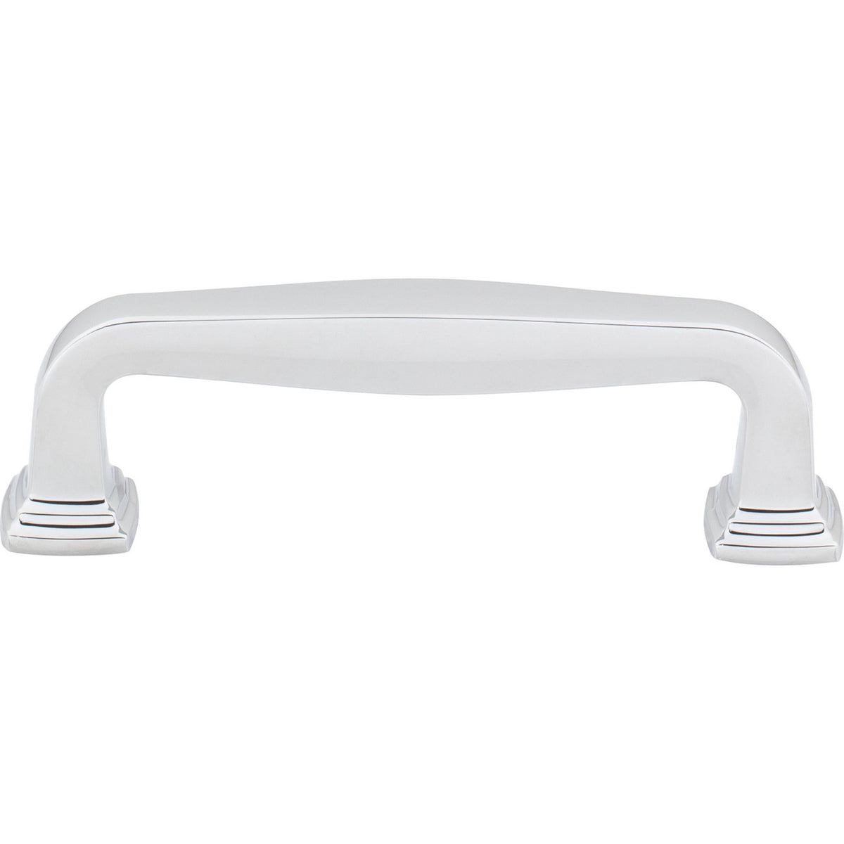 Jeffrey Alexander 782-96PC: 96mm cc Fontana Bar Cabinet Pull - Polished Chrome