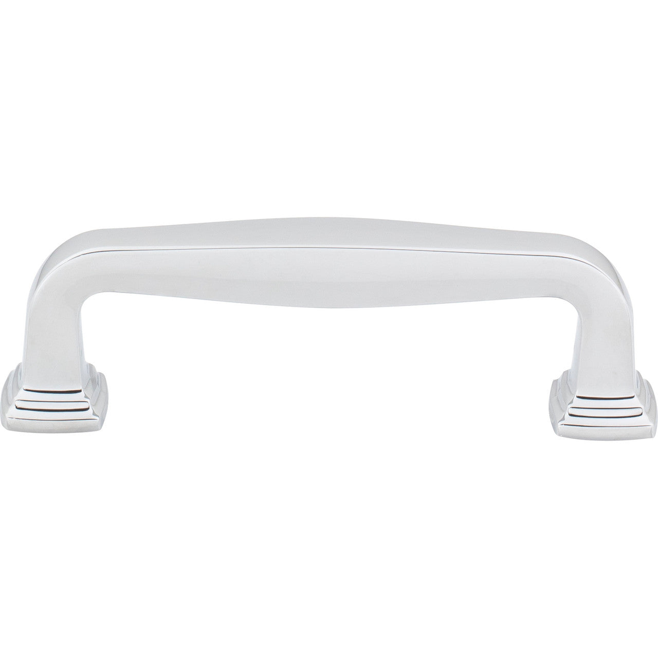 Jeffrey Alexander 782-96PC: 96mm cc Fontana Bar Cabinet Pull - Polished Chrome