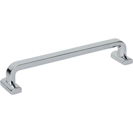 Top Knobs TK3164PC: 6-5/16" cc Harrison D-Handle Cabinet Pull - Polished Chrome