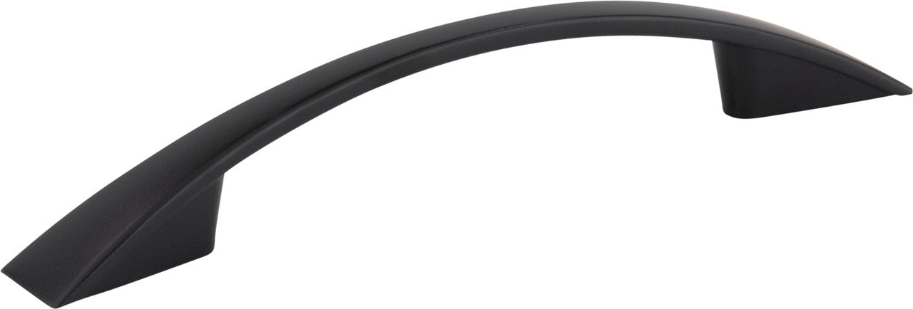 Jeffrey Alexander 847-96MB: 96mm cc Regan Cabinet Pull - Matte Black
