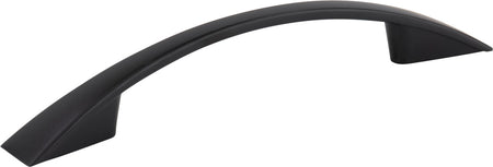 Jeffrey Alexander 847-96MB: 96mm cc Regan Cabinet Pull - Matte Black