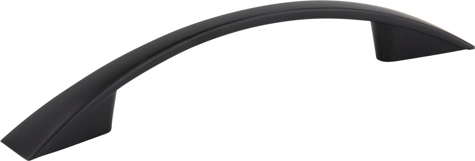 Jeffrey Alexander 847-96MB: 96mm cc Regan Cabinet Pull - Matte Black