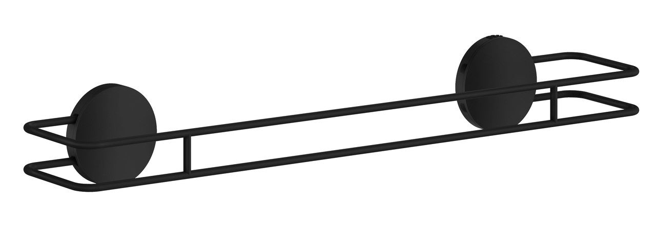 Smedbo BB3464: Beslagsboden Wall-Mount 20" Towel Bar (self-adhesive) - Matte Black