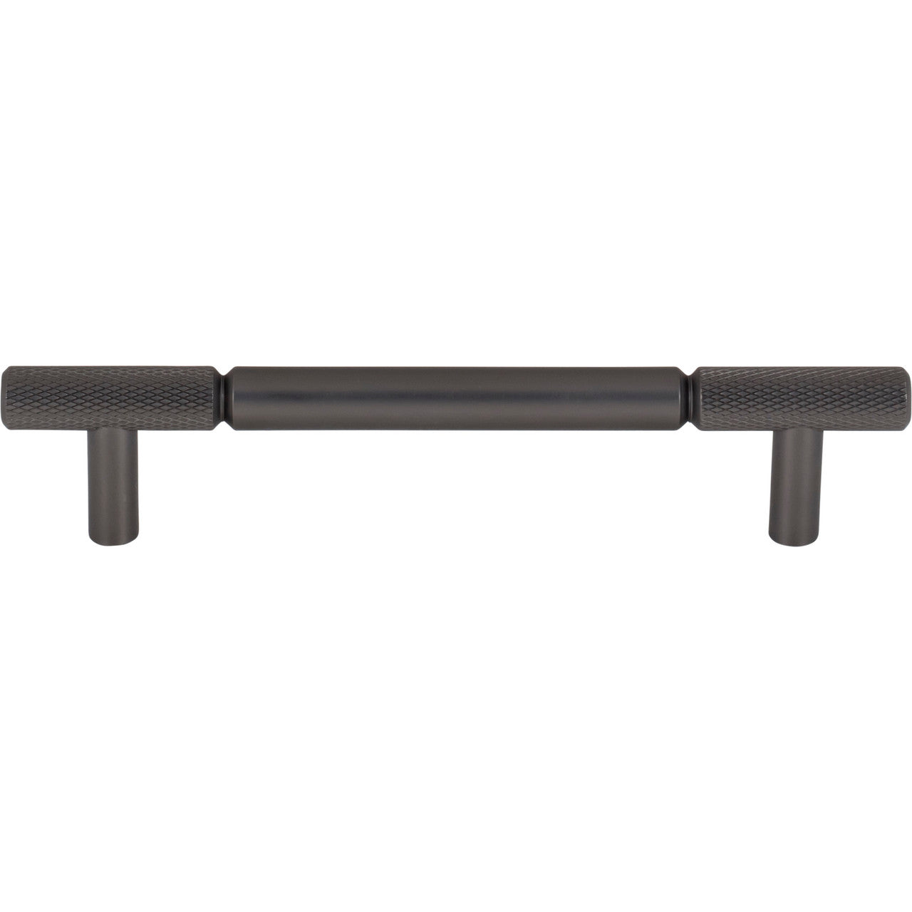 Top Knobs TK3241AG: 5-1/16" cc Prestwick Bar Cabinet Pull - Ash Grey
