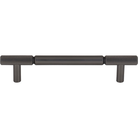Top Knobs TK3241AG: 5-1/16" cc Prestwick Bar Cabinet Pull - Ash Grey
