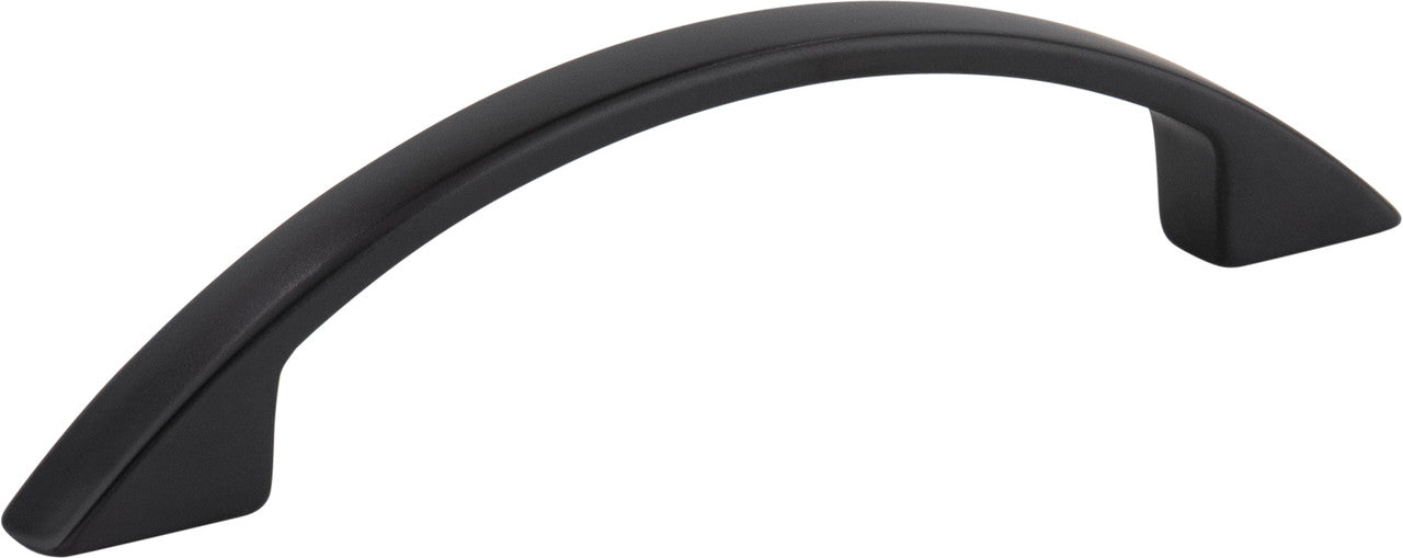 Elements 8004-MB: 96mm cc Somerset Cabinet Pull - Matte Black