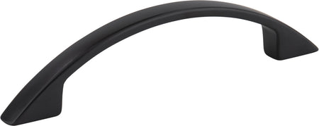 Elements 8004-MB: 96mm cc Somerset Cabinet Pull - Matte Black