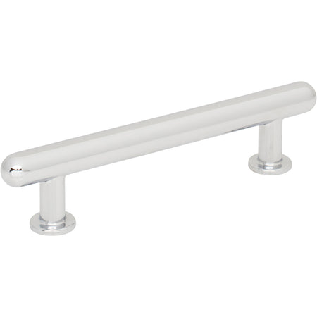 Top Knobs TK3331PC: 3-3/4" Lambert Bar Cabinet Pull - Polished Chrome
