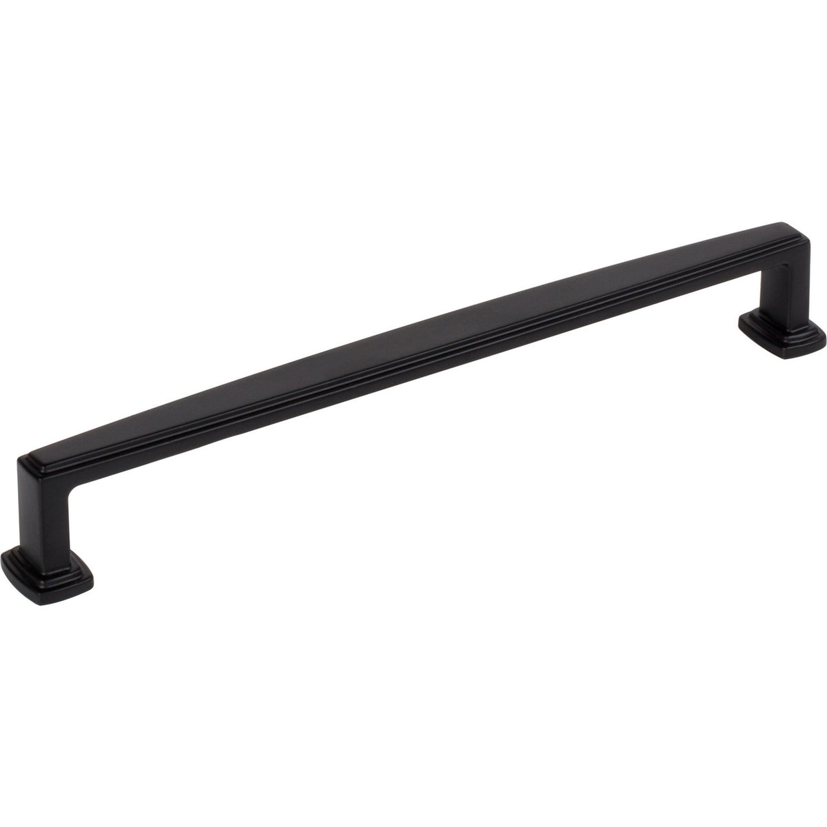 Jeffrey Alexander 171-192MB: 192mm cc Richard Cabinet Pull - Matte Black