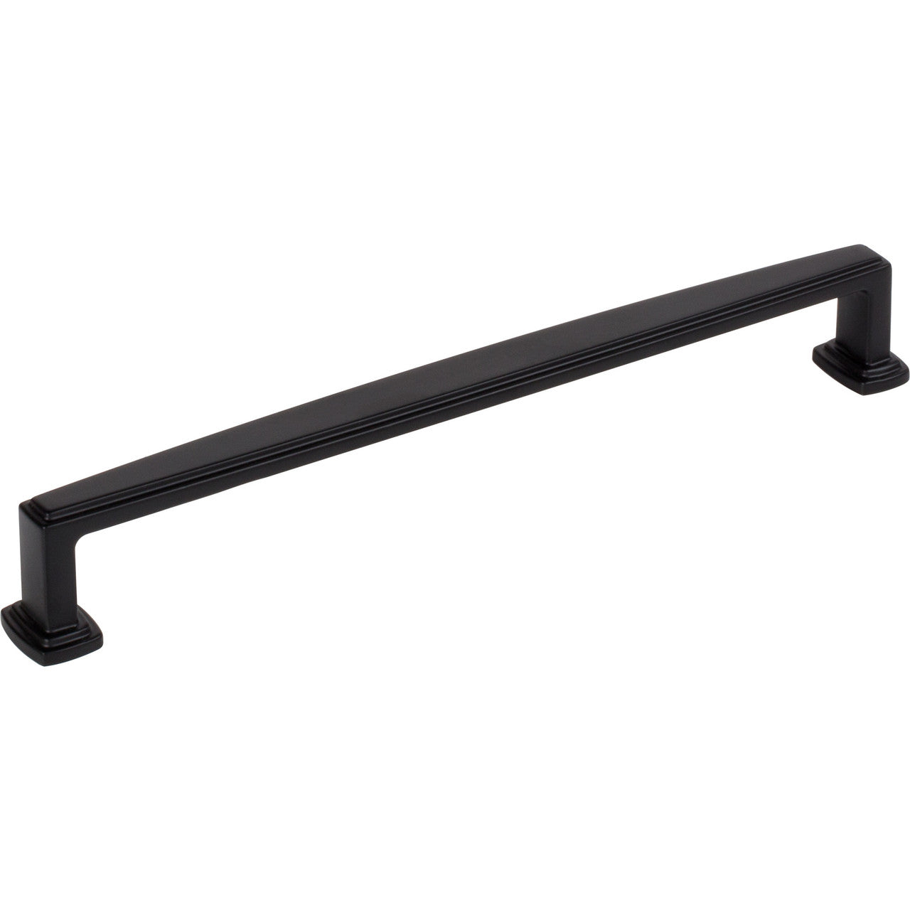 Jeffrey Alexander 171-192MB: 192mm cc Richard Cabinet Pull - Matte Black