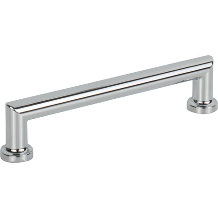 Top Knobs TK3152PC: 5-1/16" cc Morris D-Handle Cabinet Pull - Polished Chrome