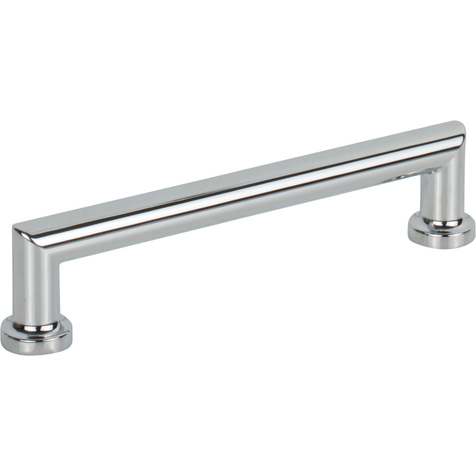 Top Knobs TK3152PC: 5-1/16" cc Morris D-Handle Cabinet Pull - Polished Chrome