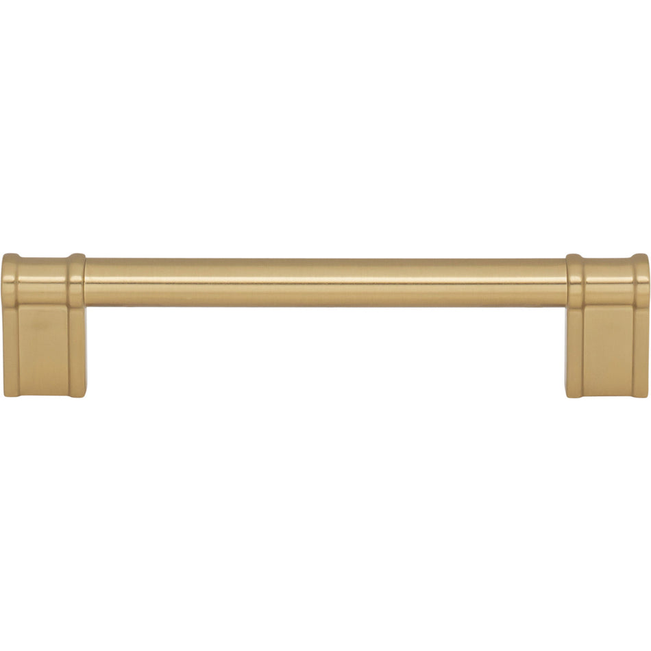 Top Knobs TK3383HB: 5-1/16" Newburn D-Handle Cabinet Pull - Honey Bronze