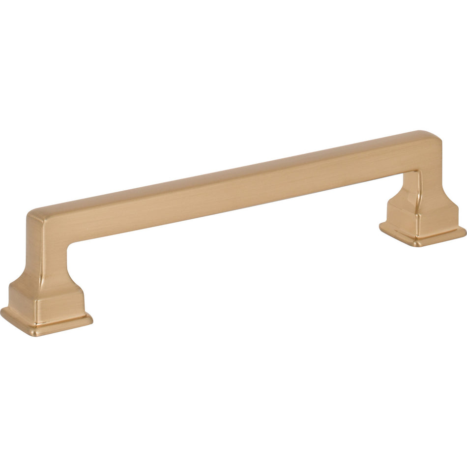 Atlas A623-WB: 5-1/16" cc Erika Cabinet Pull - Warm Brass