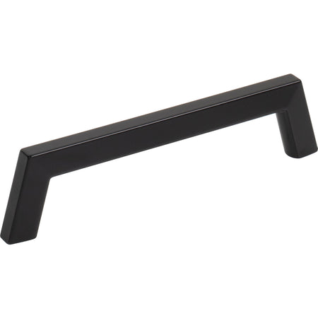 Jeffrey Alexander 566-128MB: 128mm cc Ivan Bar Cabinet Pull - Matte Black