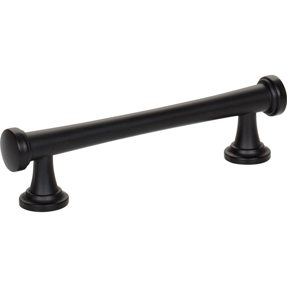 Atlas 436-BL: 3-3/4" cc Browning Cabinet Pull - Matte Black