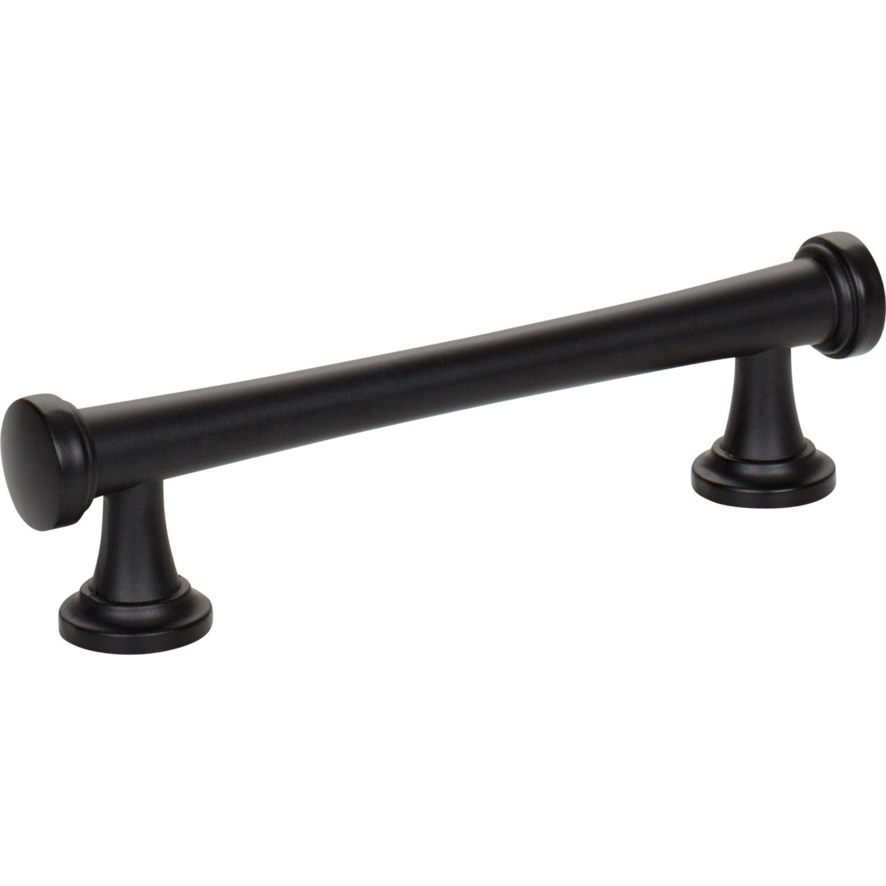 Atlas 436-BL: 3-3/4" cc Browning Cabinet Pull - Matte Black