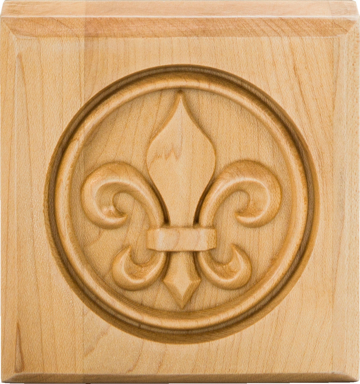 Hardware Resources FDLROS2ALD: Fleur-de-Lis Rosette - Alder
