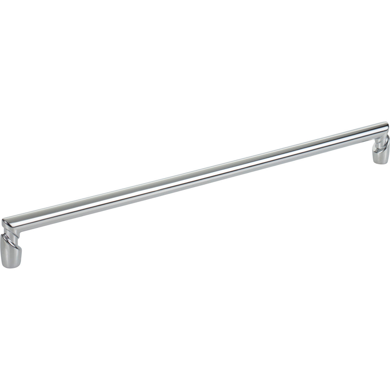 Top Knobs TK3136PC: 8-13/16" cc Florham Round Bar Cabinet Pull - Polished Chrome
