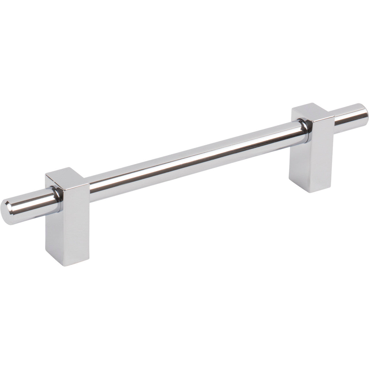 Jeffrey Alexander 478-128PC: 128mm cc Larkin Bar Cabinet Pull - Polished Chrome