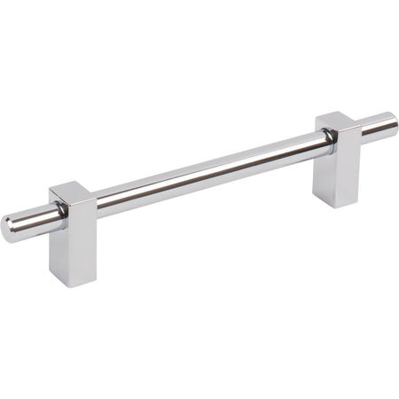 Jeffrey Alexander 478-128PC: 128mm cc Larkin Bar Cabinet Pull - Polished Chrome