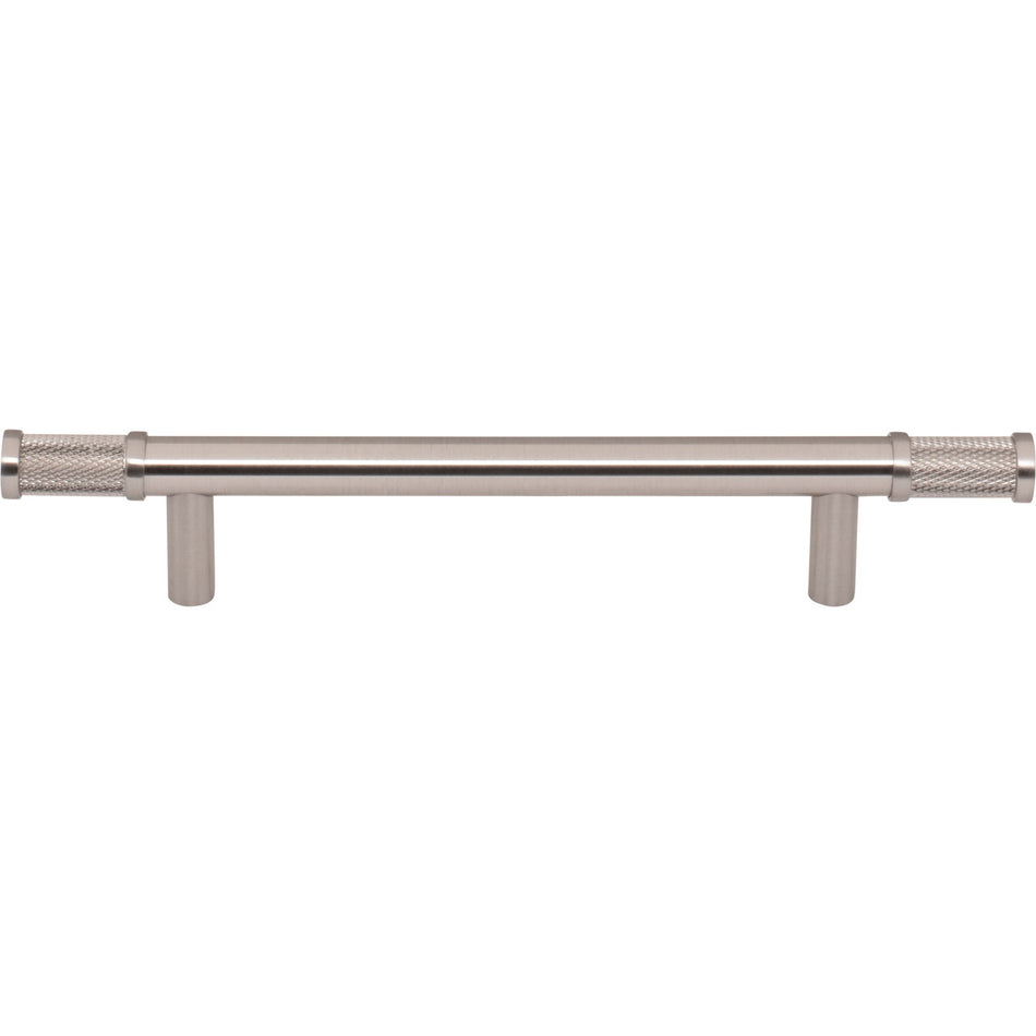 Top Knobs TK3233BSN: 5-1/16" cc Burnham Bar Cabinet Pull - Brushed Satin Nickel