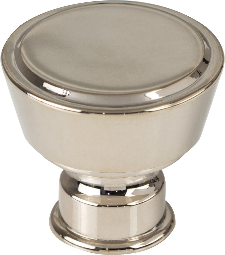 Top Knobs TK3120PN: 1-3/8" Regent's Park Ormonde Cabinet Knob - Polished Nickel